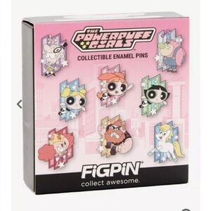 undle of Five FiGPiN Powerpuff Girls Series 1 Mystery Mini Pins (Blind Box) NIP